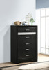 Miranda 5-drawer Bedroom Chest Black / CS-206365