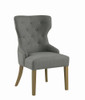 Baney Tufted Upholstered Dining Chair Grey / CS-104537