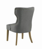 Baney Tufted Upholstered Dining Chair Grey / CS-104537