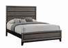 Watson Wood Queen Panel Bed Grey Oak / CS-212421Q