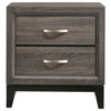 Watson 2-drawer Nightstand Grey Oak / CS-212422