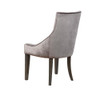 Phelps Upholstered Demi Wing Chairs Grey (Set of 2) / CS-121714
