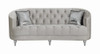 Avonlea Sloped Arm Tufted Sofa Grey / CS-508461