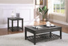 Cliffview Lift Top Coffee Table with Storage Cavities Grey / CS-722288