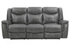 Conrad Upholstered Motion Sofa Cool Grey / CS-650354