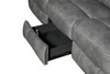 Conrad Upholstered Motion Sofa Cool Grey / CS-650354