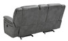 Conrad Upholstered Motion Loveseat Cool Grey / CS-650355
