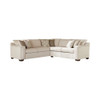 Aria Upholstered Track Arm Sectional Sofa Oatmeal / CS-508610