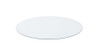 48-inch 10mm Round Clear Tempered Glass Top / CS-CP48RD-10