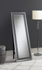 Carisi Rectangular Standing Mirror with LED Lighting Silver / CS-961427