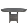 Lavon Dining Table with Storage Medium Grey / CS-108211