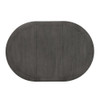 Lavon Oval 60-inch Extension Leaf Dining Table Medium Grey / CS-108211