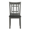 Lavon Padded Dining Side Chairs Medium Grey and Black (Set of 2) / CS-108212