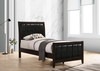 Carlton Wood Twin Panel Bed Cappuccino / CS-202091T