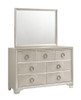 Salford Dresser Mirror Metallic Sterling / CS-222724
