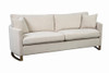 Corliss Upholstered Arched Arms Sofa Beige / CS-508821