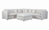 Hobson Cushion Back Armless Chair Off-White / CS-551451