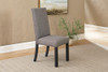 Hubbard Upholstered Side Chairs Charcoal (Set of 2) / CS-121752