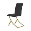Carmelia Upholstered Side Chairs Black (Set of 4) / CS-105172