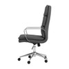 Ximena High Back Upholstered Office Chair Grey / CS-801745