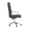 Ximena High Back Upholstered Office Chair Grey / CS-801745