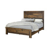 Sidney Wood Queen Panel Bed Rustic Pine / CS-223141Q