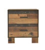 Sidney 2-drawer Nightstand Rustic Pine / CS-223142