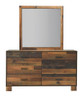 Sidney Square Dresser Mirror Rustic Pine / CS-223144