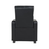 Toohey Upholstered Tufted Recliner Living Room Set Black / CS-600181-S3B