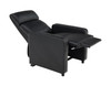 Toohey Upholstered Tufted Recliner Living Room Set Black / CS-600181-S5B