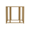 Adri Metal Frame End Table Matte Brass / CS-723607
