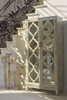 Mckellen 2-door Tall Cabinet Antique White / CS-953375