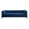 Chalet Tuxedo Arm Sofa Blue / CS-509211