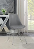 Juniper Upholstered Side Chairs Grey (Set of 2) / CS-110262