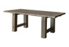 Calandra Rectangle Dining Table with Extension Leaf Vintage Java / CS-192951