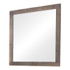 Frederick Square Dresser Mirror Weathered Oak / CS-222964