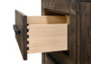 Woodmont 2-drawer Nightstand Rustic Golden Brown / CS-222632