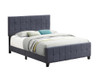 Fairfield Upholstered Eastern King Panel Bed Dark Grey / CS-305953KE