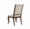 Brockway Tufted Dining Chairs Cream and Antique Java (Set of 2) / CS-110312