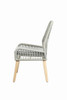 Nakia Woven Back Side Chairs Grey (Set of 2) / CS-110033