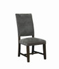 Twain Upholstered Side Chairs Warm Grey (Set of 2) / CS-109142