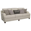 Glenn Upholstered English Arm Sofa Light Grey and Grey / CS-511094
