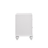 Barzini 2-drawer Nightstand White / CS-205892