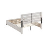Brantford Wood Queen Storage Panel Bed Coastal White / CS-207050Q