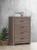 Brantford 4-drawer Bedroom Chest Barrel Oak / CS-207045