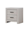 Brantford 2-drawer Nightstand Coastal White / CS-207052