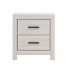 Brantford 2-drawer Nightstand Coastal White / CS-207052