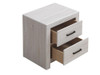 Brantford 2-drawer Nightstand Coastal White / CS-207052