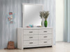 Brantford Dresser Mirror Coastal White / CS-207054