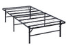 Mabel Metal Full Mattress Support Platform Bed Black / CS-305957F